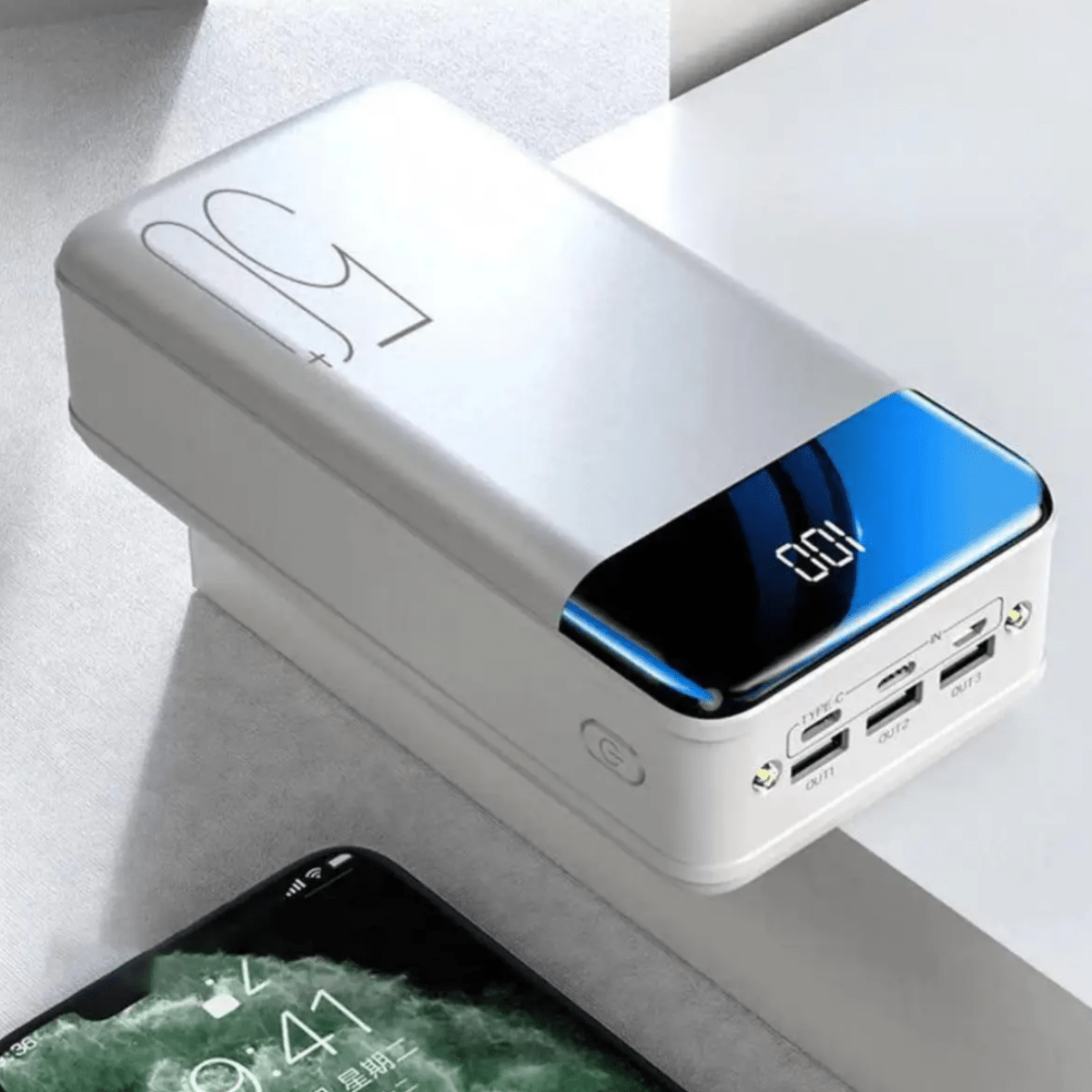 Powerbloc 50K – Ultra-Powerbank Mit 50.000 mAh Für Verlässliche Energie