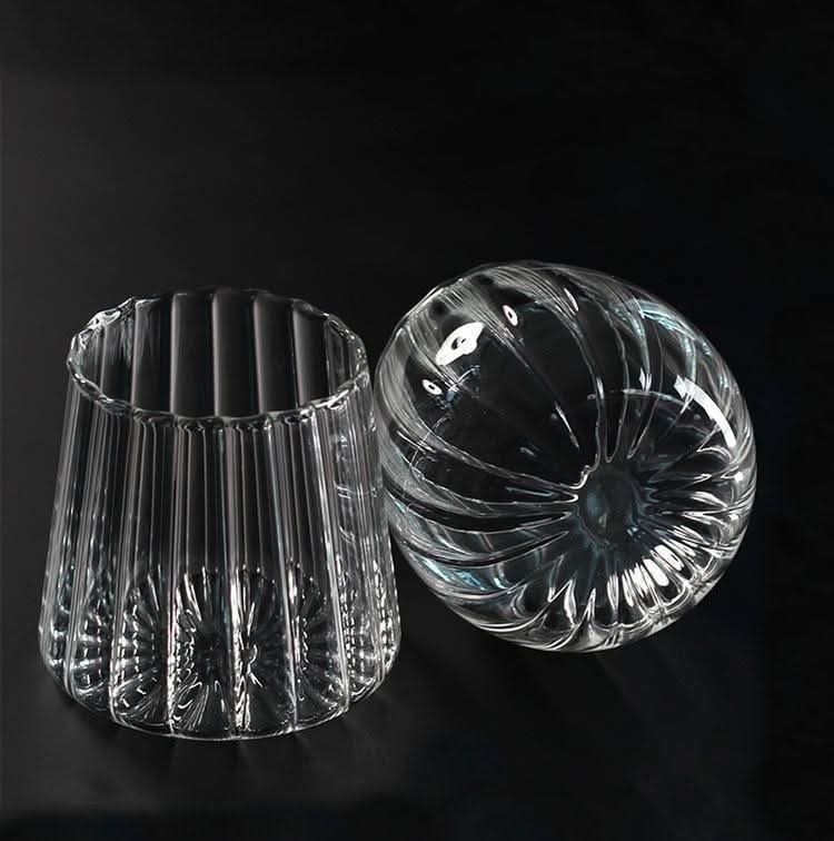 WAVELO Glas-Aufbewahrungsgläser Mit Bambusdeckel Luftdichte Frische Und Ordnung