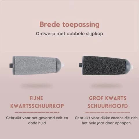 Pediluxe Fußpflegegerät – Elektrische Hornhautentfernung Für Seidige Füße Zu Hause