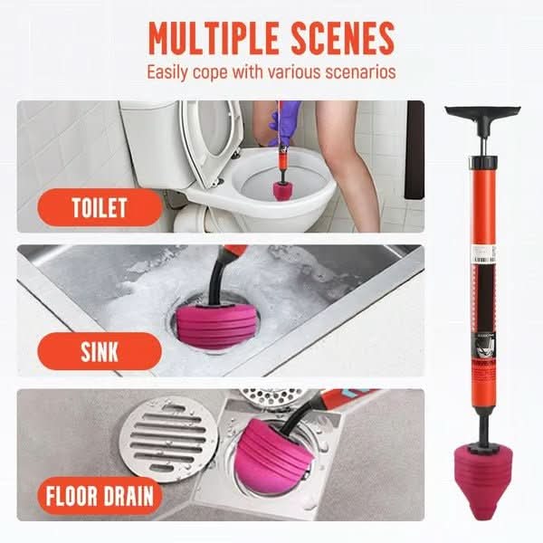 Druckmax – Hochdruck Toilettenflocke Für Schnelle Verstopfungsbeseitigung