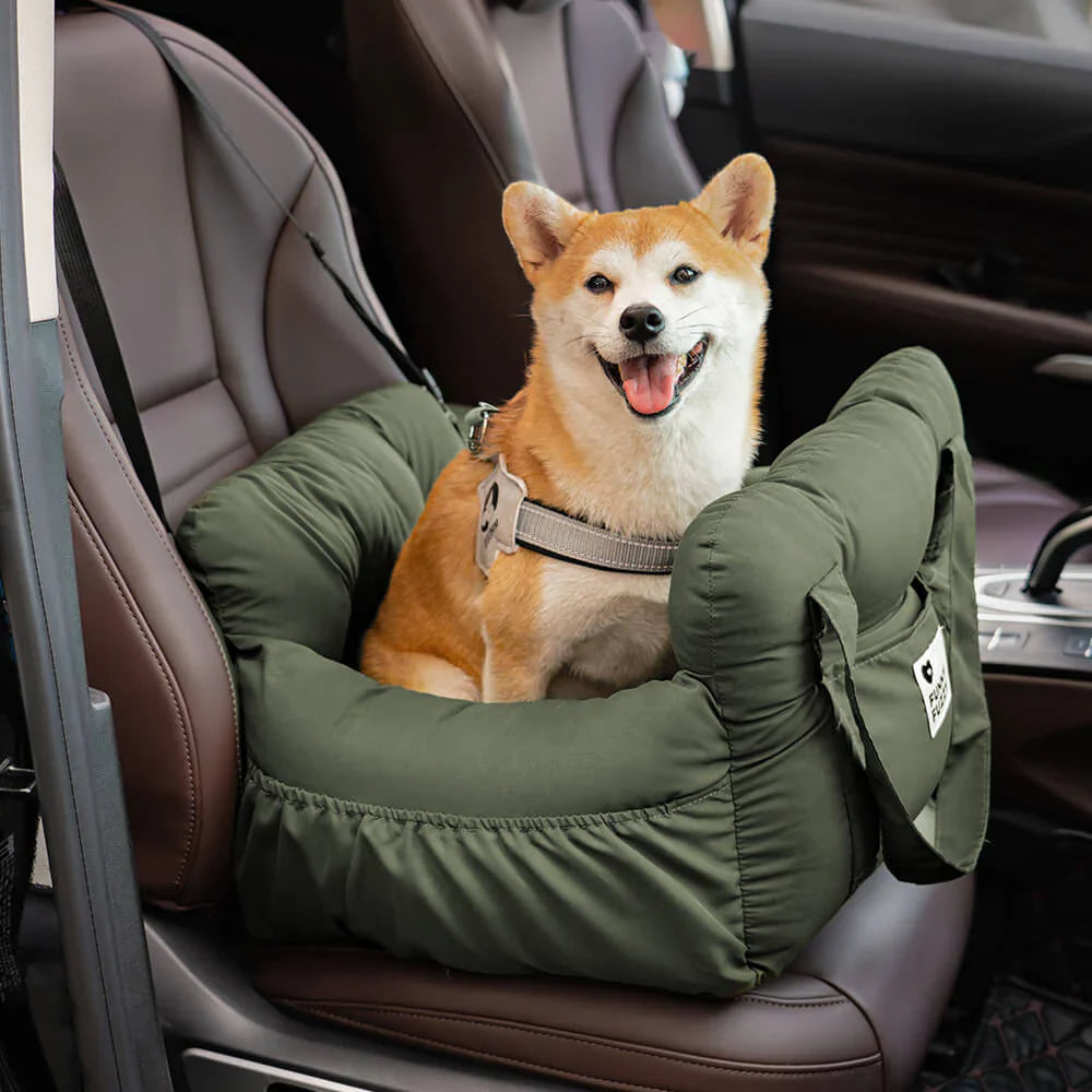 Bequemes Hundebett für das Auto