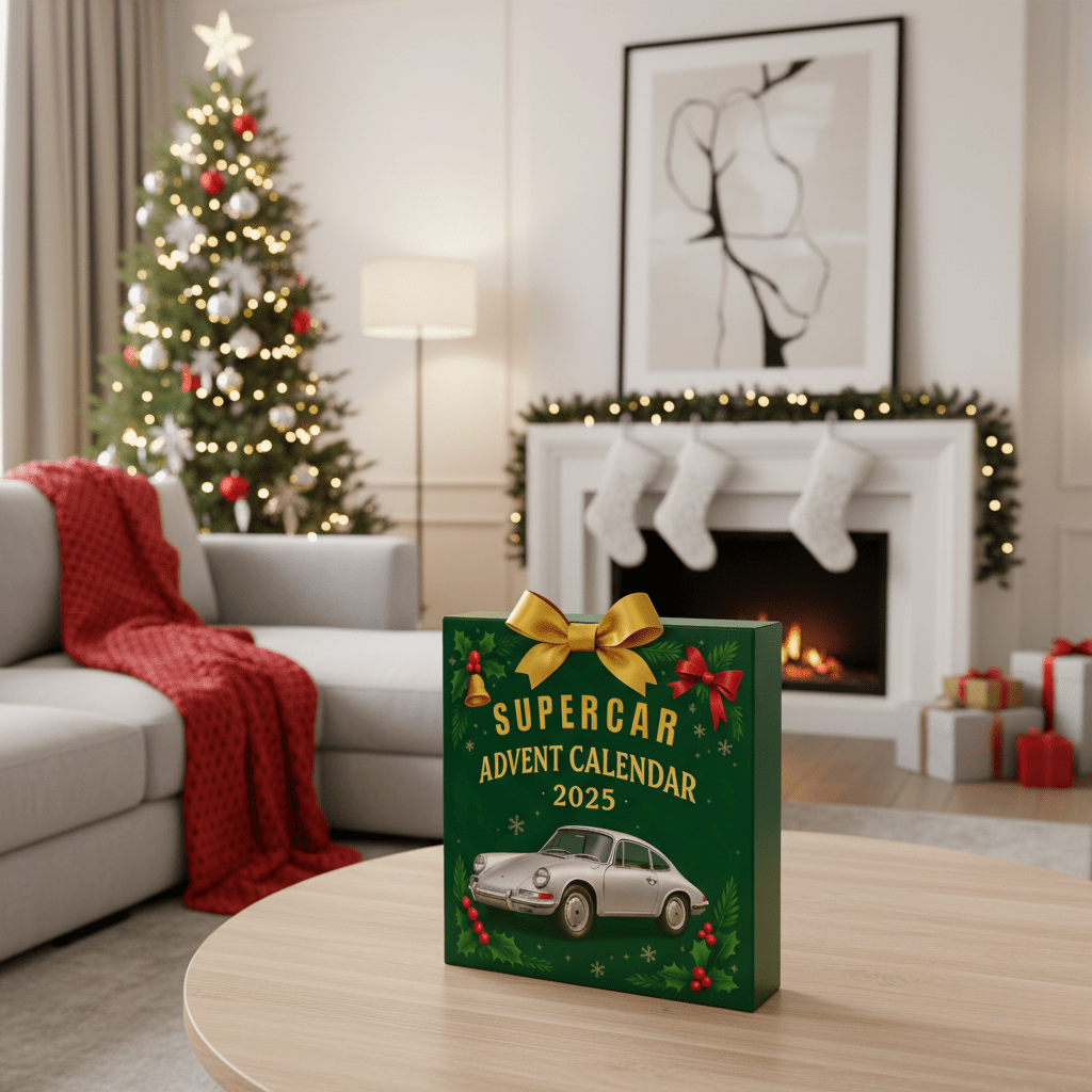 RACERXMAS – Limitierte Auflage 2025 Super-Sportwagen-Adventskalender für Sammler 0