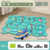 AutoPuzzle – Kreatives Rennstrecken-Puzzle mit Spielauto für Kinder