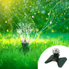 360-Grad Automatischer Rotierender Metall Rasen Sprinkler – Effektiver Gartenbewässerung Sprühkopf