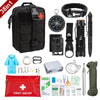 38-in-1 Erste-Hilfe- und Survival-Kit mit Taschenlampe und Kompass