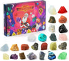 Kristalljuwelen – Magischer Edelstein-Adventskalender Mit 24 Naturkristallen