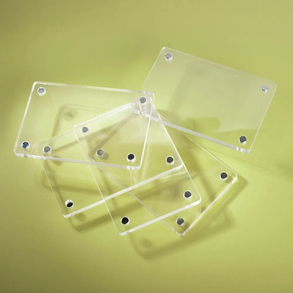 Magnetische Acryl Foto Rahmen 5er Set