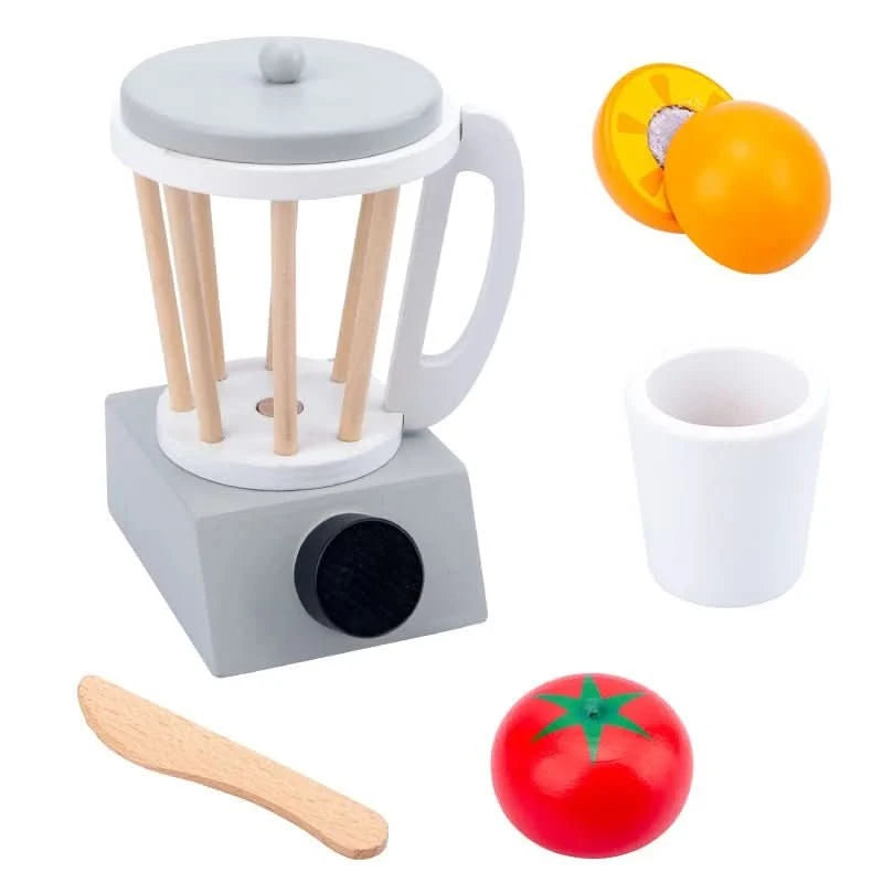Küchenholz – Realistisches Holzspielküchen-Set Für Kreative Kinderküche