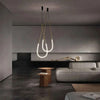 SYLVESSA – Moderne Deckenleuchte in Matt Schwarz und Bronze