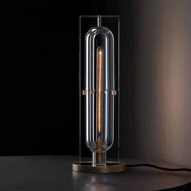 NEXORA – Minimalistische Würfel-Tischlampe