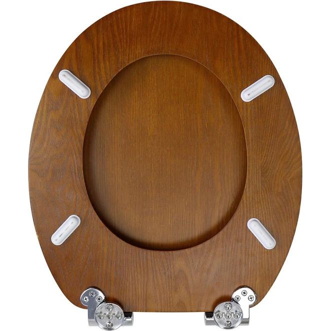 SERENASEAT – Eleganter Toilettensitz aus Holz mit Soft-Close-Funktion und langlebiger Sperrholzkonstruktion 5