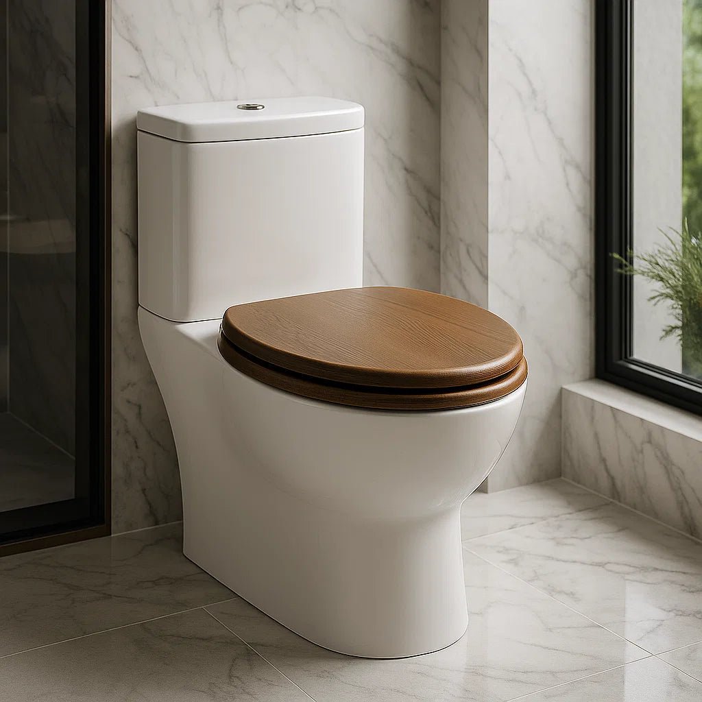 SERENASEAT – Eleganter Toilettensitz aus Holz mit Soft-Close-Funktion und langlebiger Sperrholzkonstruktion 7