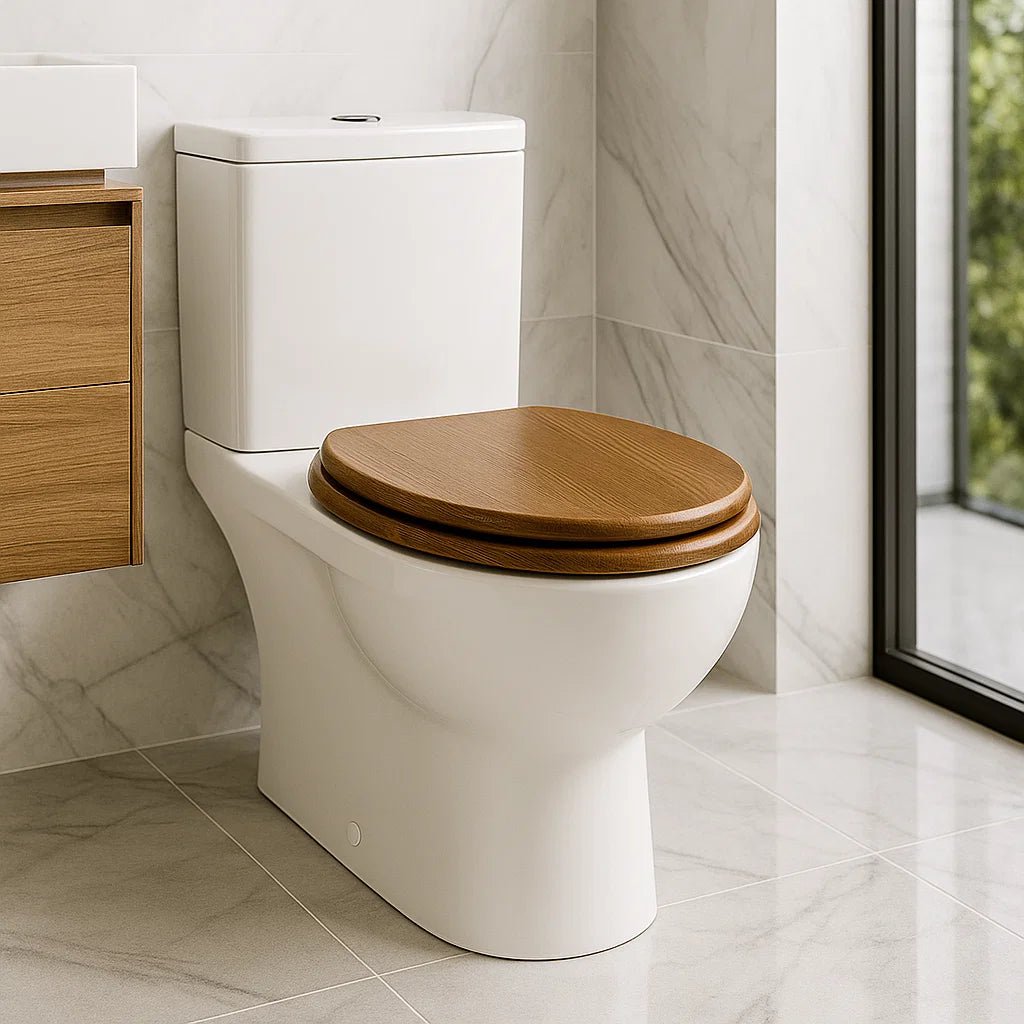 SERENASEAT – Eleganter Toilettensitz aus Holz mit Soft-Close-Funktion und langlebiger Sperrholzkonstruktion 8