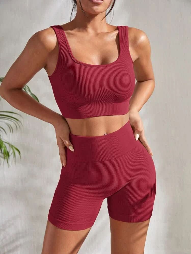 SIENNA Fitness Set – 2-teiliges Trainingsset Für Frauen Mit Atmungsaktivität Und Komfort