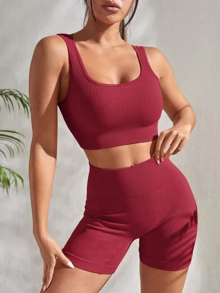 SIENNA Fitness Set – 2-teiliges Trainingsset Für Frauen Mit Atmungsaktivität Und Komfort