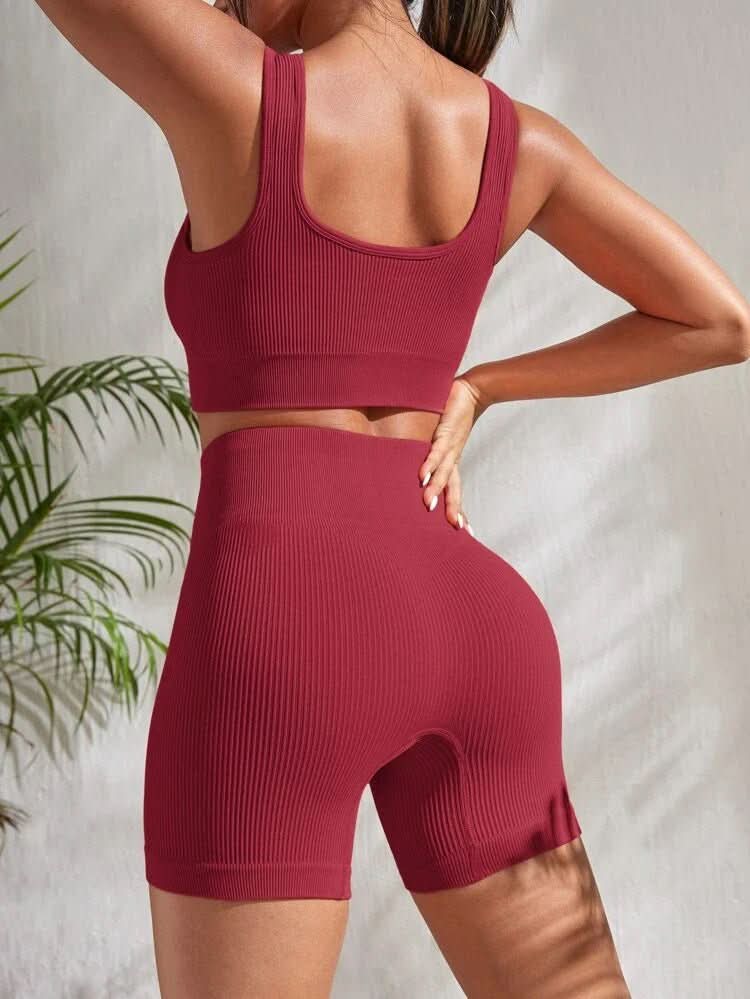 SIENNA Fitness Set – 2-teiliges Trainingsset Für Frauen Mit Atmungsaktivität Und Komfort