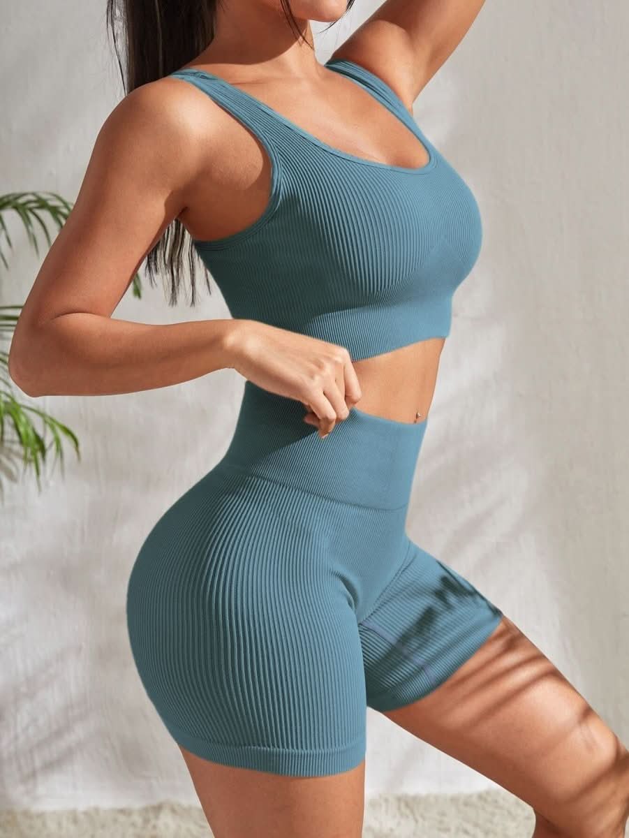 SIENNA Fitness Set – 2-teiliges Trainingsset Für Frauen Mit Atmungsaktivität Und Komfort