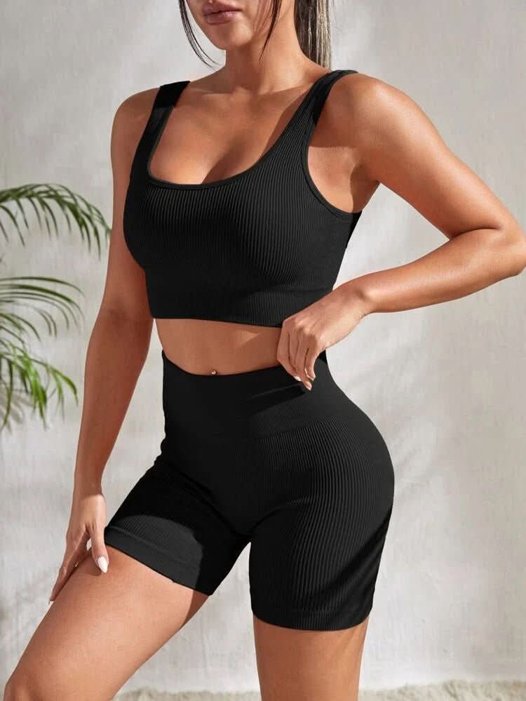 SIENNA Fitness Set – 2-teiliges Trainingsset Für Frauen Mit Atmungsaktivität Und Komfort