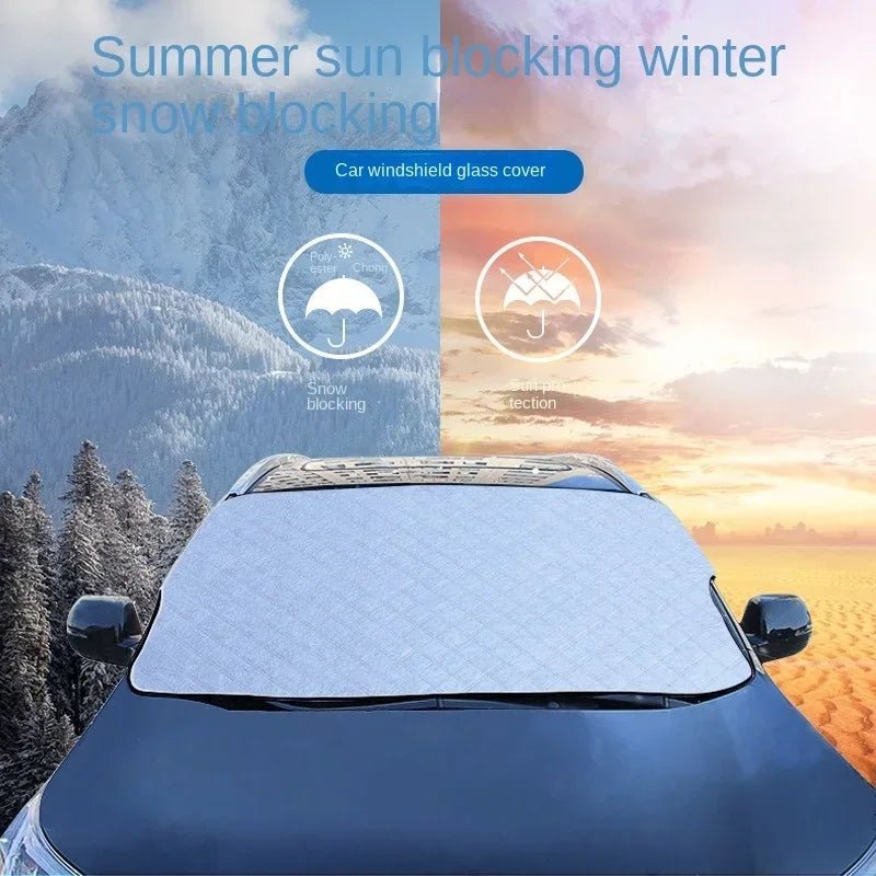 SNOWVEX – Universell passender Windschutzscheibenschutz für winterliche Bedingungen 3