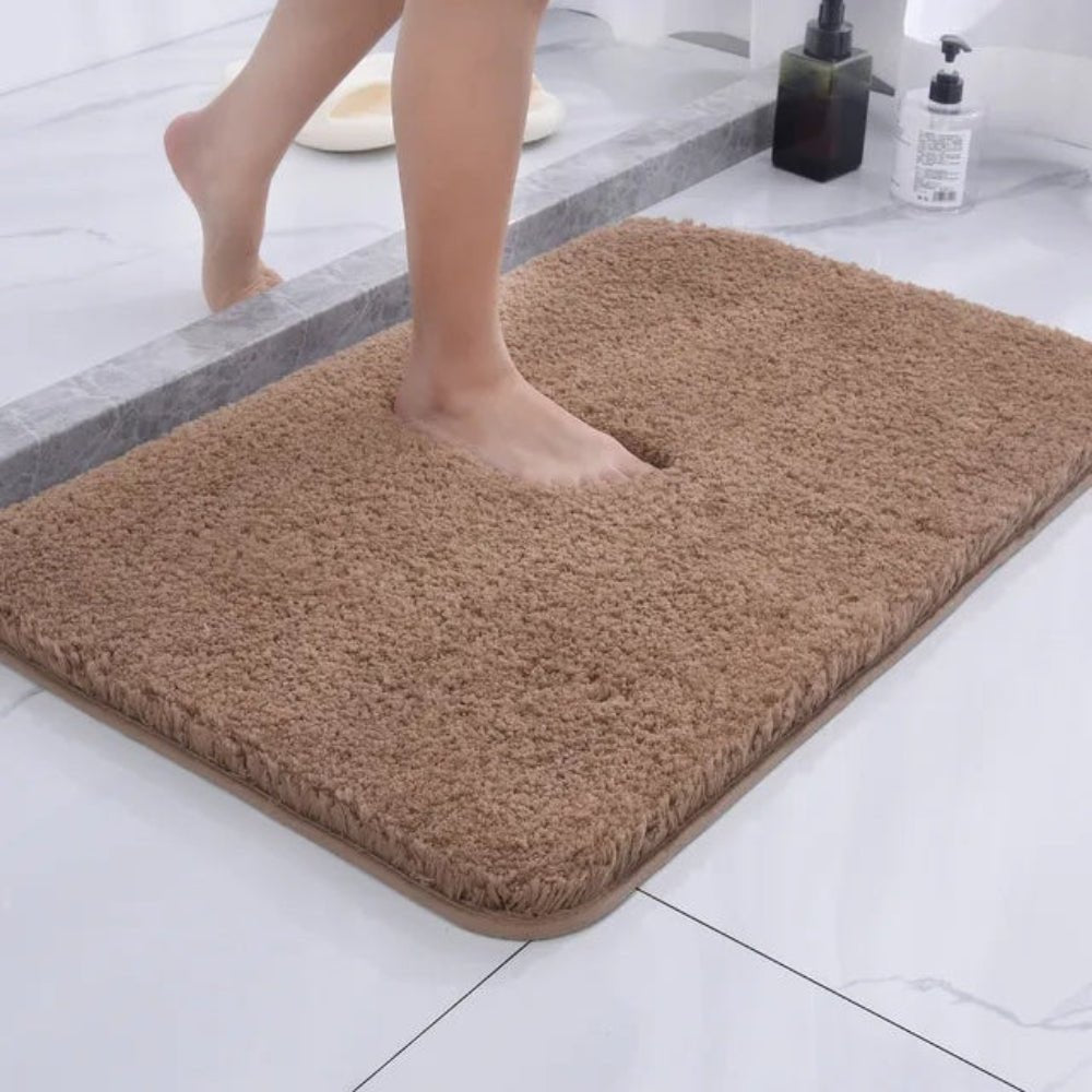 SOFTSTEP – Fell- und Plüschbadematte für luxuriösen Komfort 5