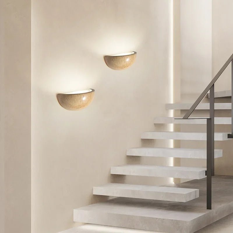 STELARIS – LED-Stein-Wandleuchte für gemütliches Wohn- und Schlafzimmerambiente 4