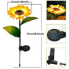 Wasserdichte Solar-Sonnenblumenlampe für Garten & Terrasse
