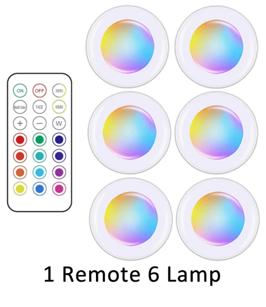 Kabellose RGB-LED-Unterlichtleiste