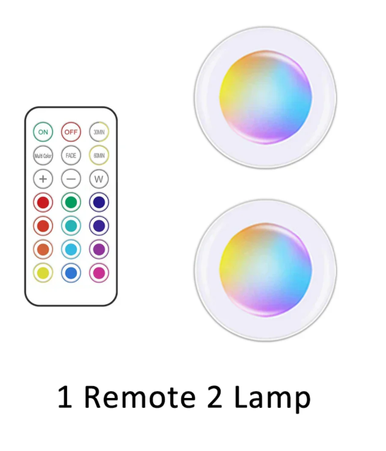 Kabellose RGB-LED-Unterlichtleiste