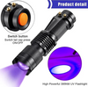 UV-LED-Taschenlampe – Ultraviolette Leuchte zur Fleckenerkennung und Haustierurin-Detektion