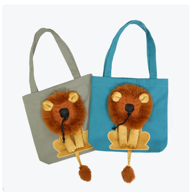 Katzen-Tragetasche Im Löwen-Design – Süße Tasche für Katzen und Haustiere
