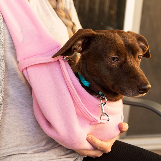 Hundetragetasche Im Sling-Design – Bequeme Tragehilfe für Kleine Hunde und Haustiere