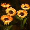 Wasserdichte Solar-Sonnenblumenlampe für Garten & Terrasse