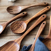 Küchenset aus Natürlichem Teak Holz
