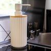 Magnetic Soap Dispenser with Pad BLACK