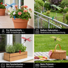 Libellen Klammern - Realistische Insektenabwehr für Haus und Garten (4 Stück)