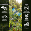 Libellen Klammern - Realistische Insektenabwehr für Haus und Garten (4 Stück)