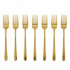 Silvéra – Elegante Essgabel, langlebiges, plattiertes Edelstahl-Utensil 8