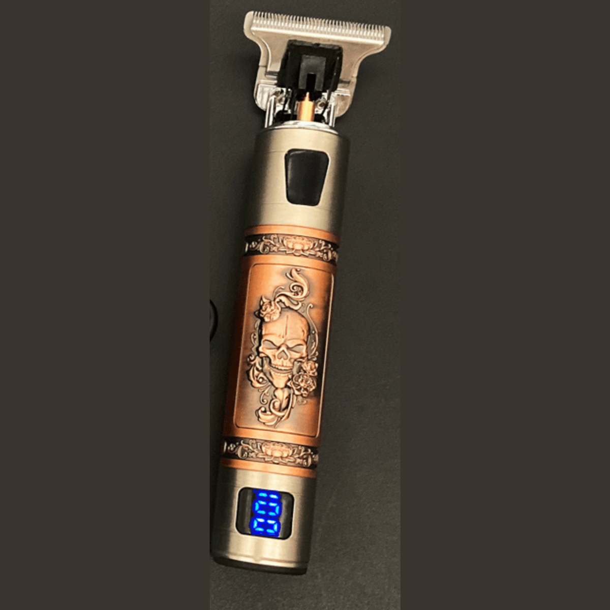 Skulltrim – Retro Bartschneider Für Präzises & Kabelloses Frisieren