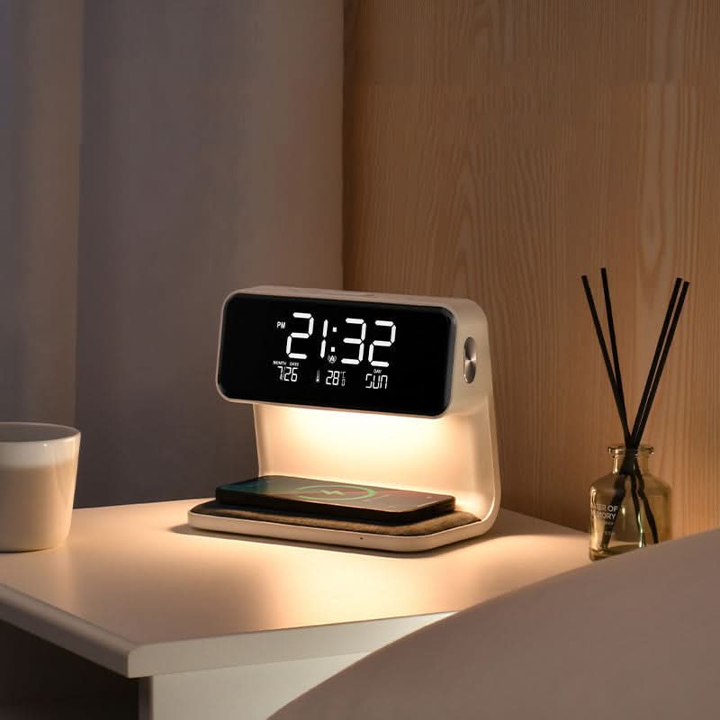 SleekStation – Aufgeräumte Nachttischlösung mit Touch-Lampe 2