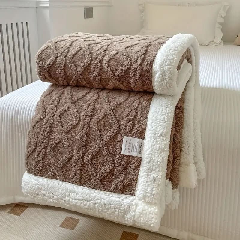 Kuschelige Sherpa Decke – Luxuriöse Kuscheldecke Für Jede Jahreszeit