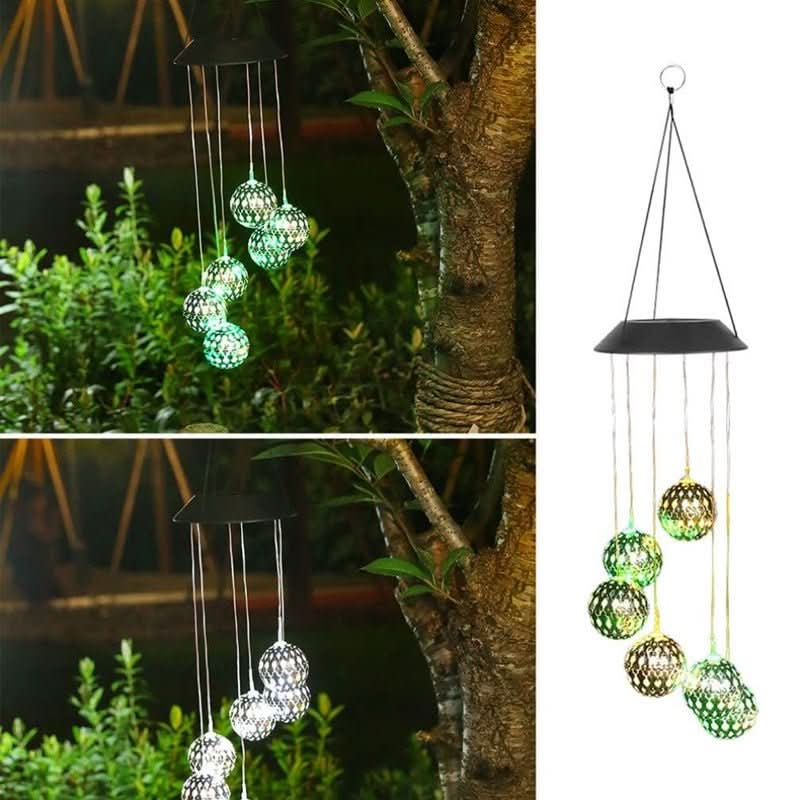 SOLARIA – Solare Windspiel Mit LED-Licht Für Garten & Terrasse