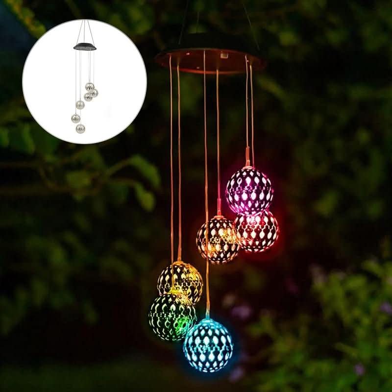 SOLARIA – Solare Windspiel Mit LED-Licht Für Garten & Terrasse