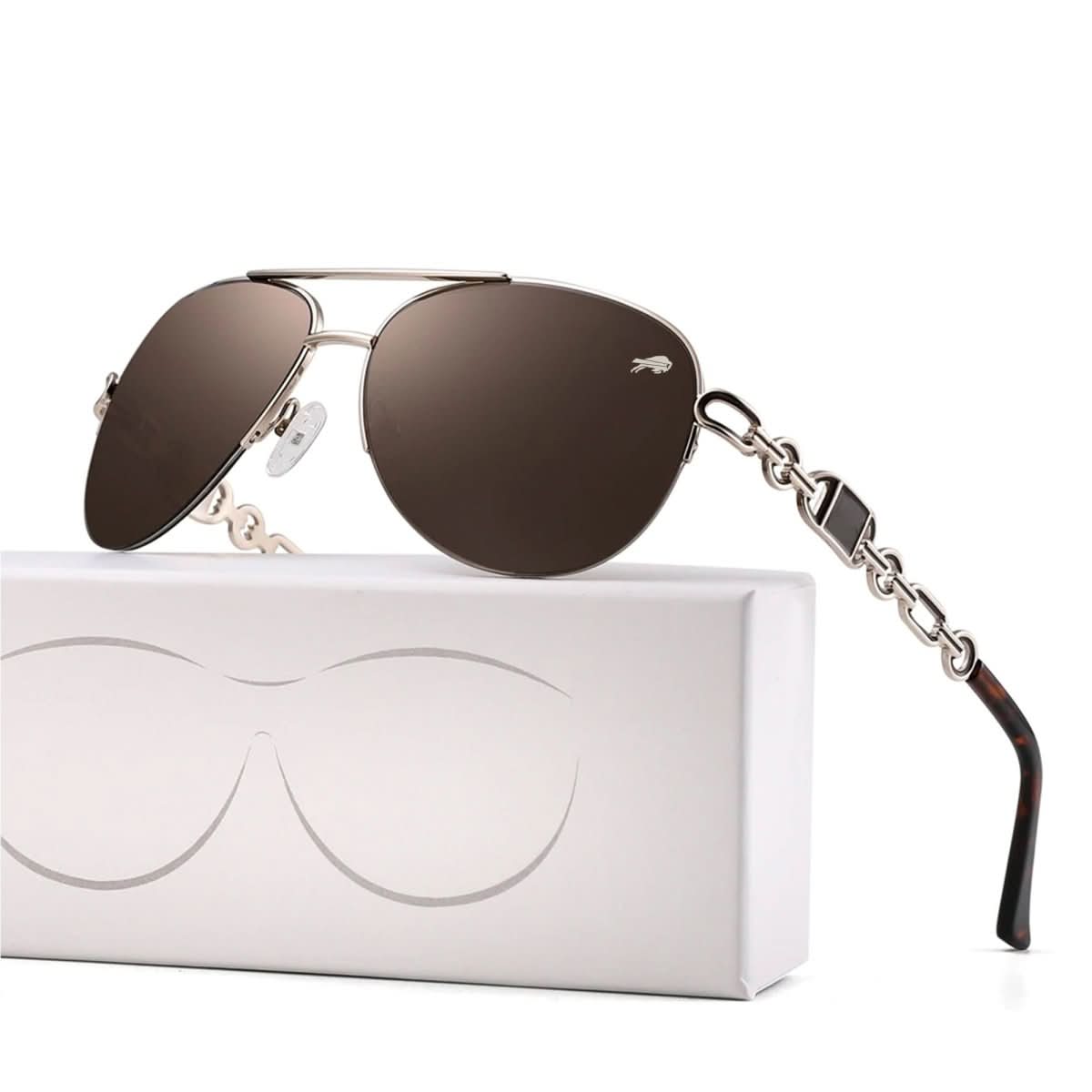 Lumeva Damen Sonnenbrille | Polarisierte UV400 Gläser | Elegant Design | Mode & Außenbereich Schutz