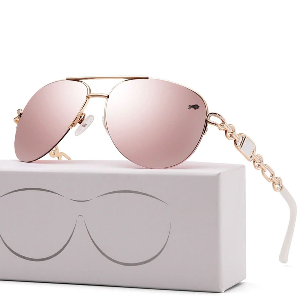 Lumeva Damen Sonnenbrille | Polarisierte UV400 Gläser | Elegant Design | Mode & Außenbereich Schutz