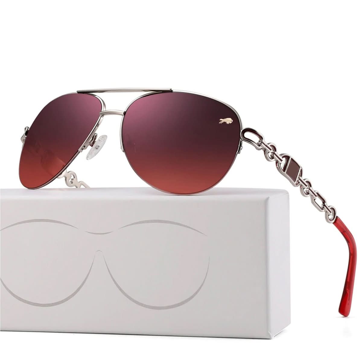 Lumeva Damen Sonnenbrille | Polarisierte UV400 Gläser | Elegant Design | Mode & Außenbereich Schutz