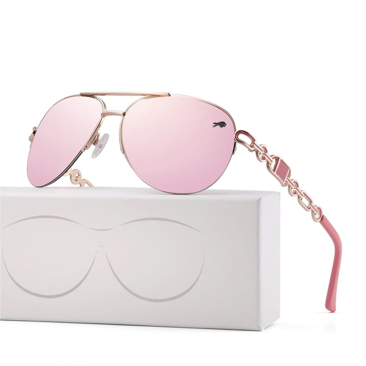 Lumeva Damen Sonnenbrille | Polarisierte UV400 Gläser | Elegant Design | Mode & Außenbereich Schutz