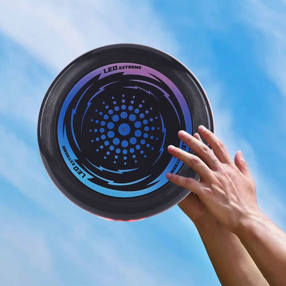 LUMIDISC – LED Leuchtendes Frisbee für Nachtspiele & Draußen-Spaß