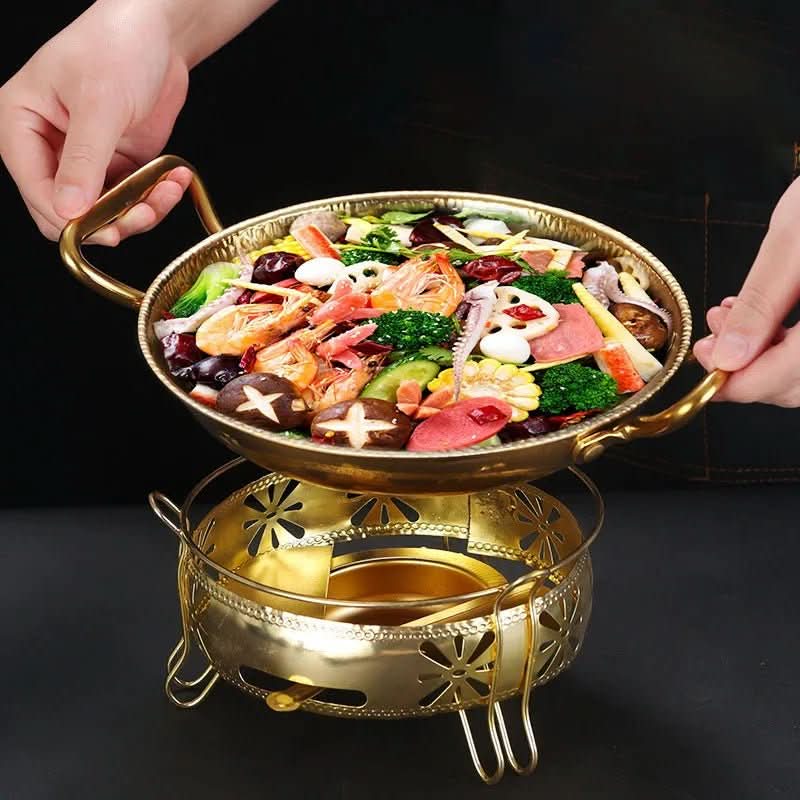STEELCHEF – Hammerschlag-Edelstahltopf für Pfannen, Saucen & Vielseitiges Kochen