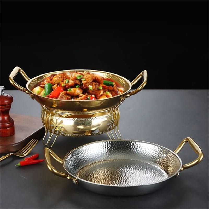 STEELCHEF – Hammerschlag-Edelstahltopf für Pfannen, Saucen & Vielseitiges Kochen