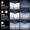 Sonnenschutz – Solarbetriebenes LED Sicherheitslicht Mit Bewegungssensor Und Fernbedienung